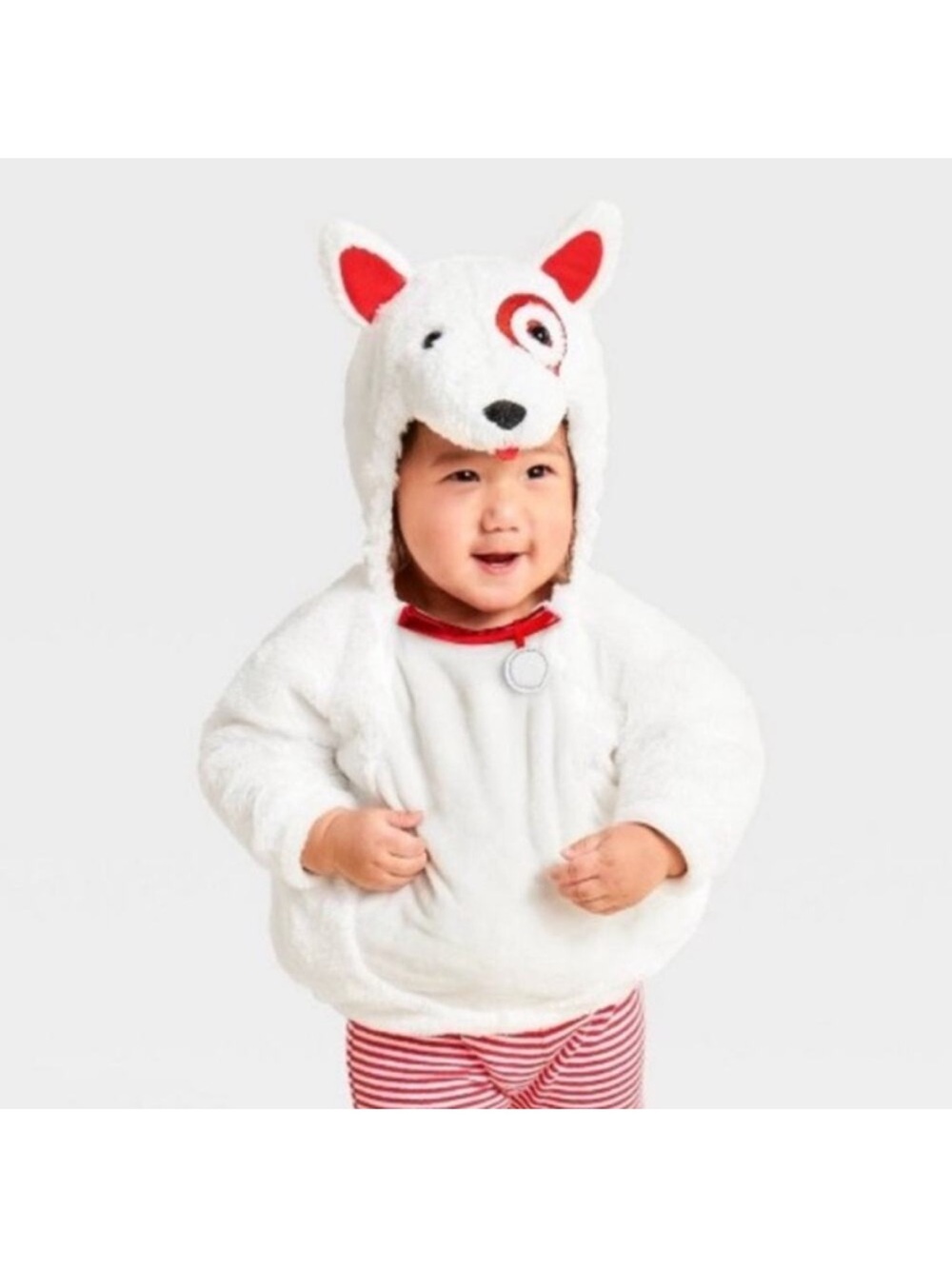 Target Bullseye Dog Toddler Halloween Costume Jumpsuit Hyde & EEK! 6-12 Month
